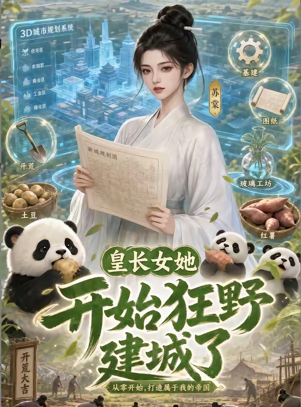 皇長女她開始狂野建城了海報