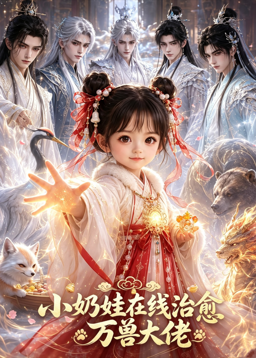 小奶娃線上治癒萬獸大佬海報