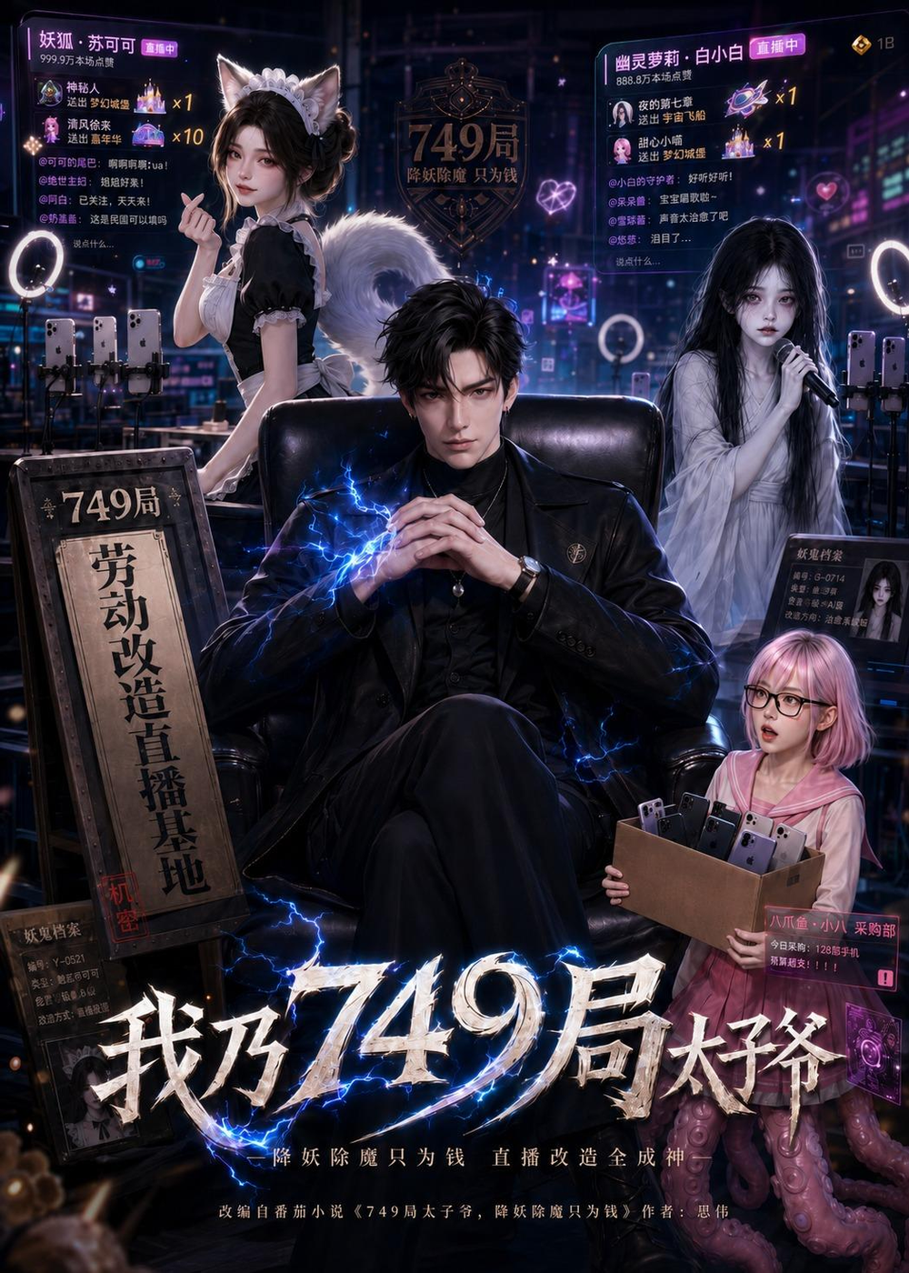 我乃749局太子爺海報