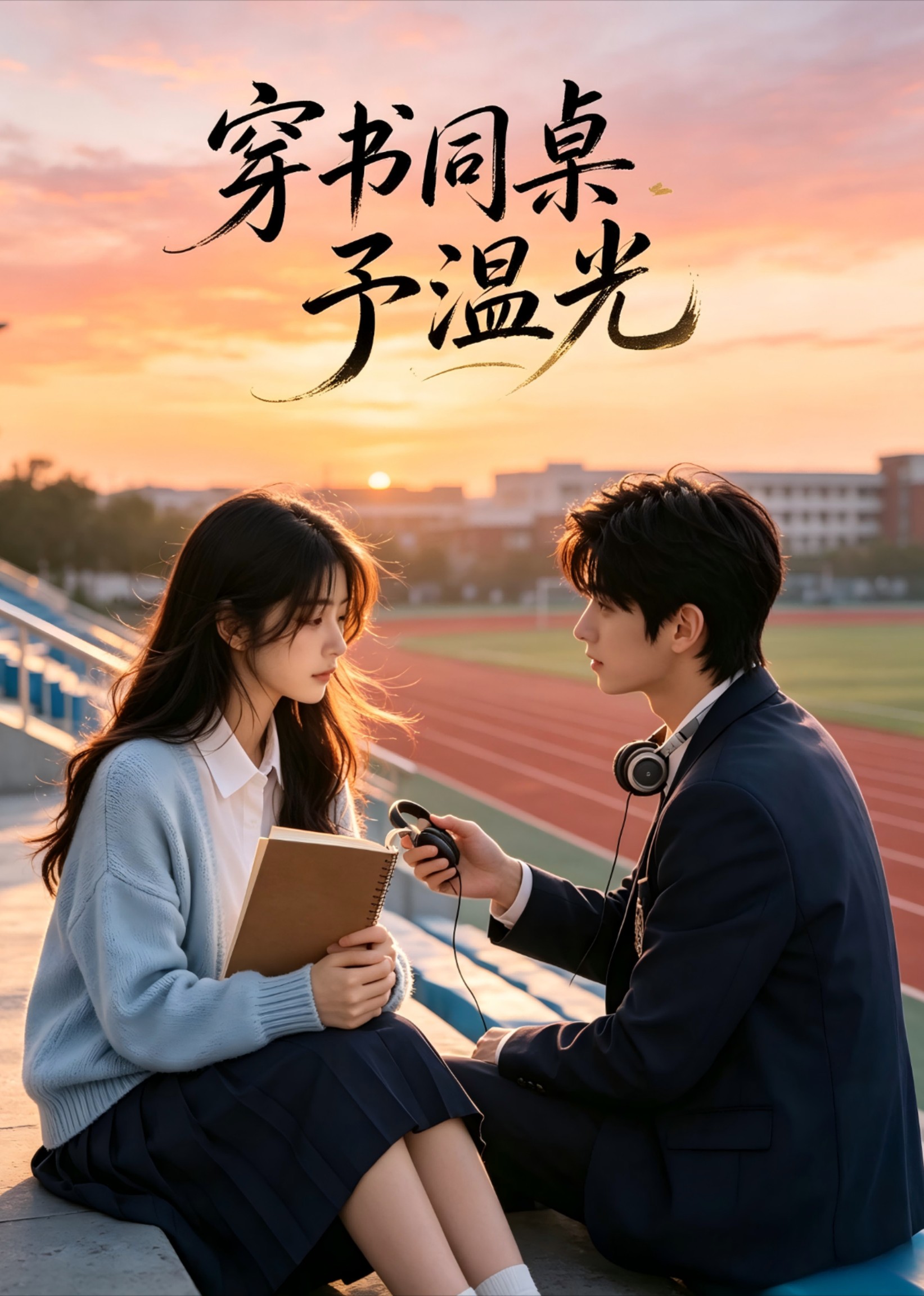 穿書同桌予溫光海報