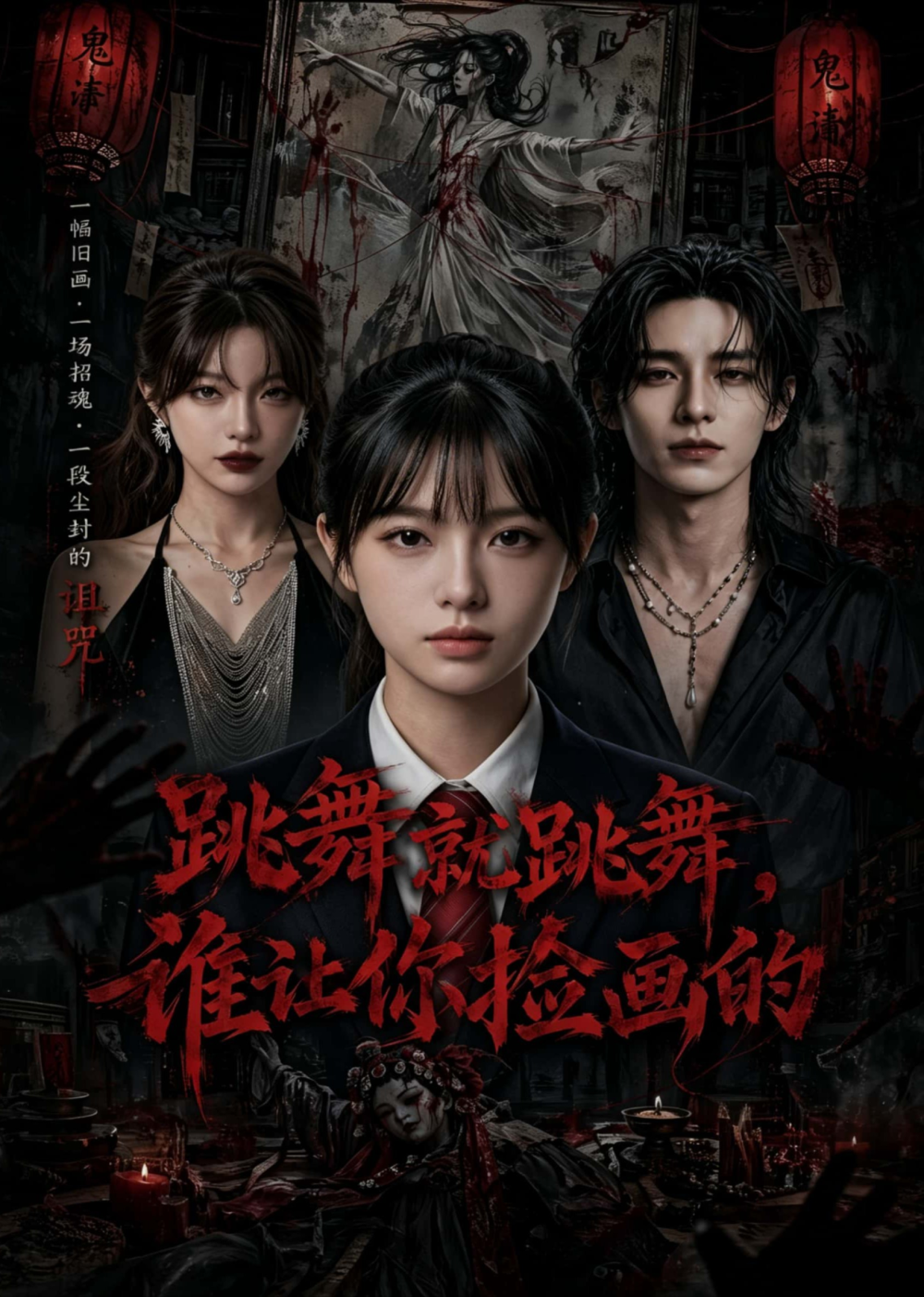 跳舞就跳舞,誰讓你撿畫的海報