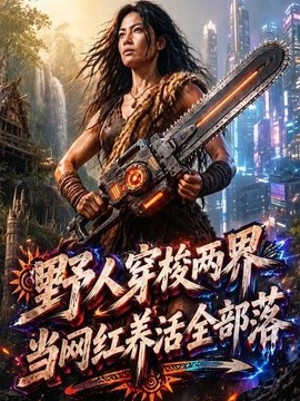 野人穿梭兩界,當網紅養活全部落海報