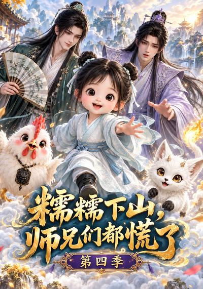 糯糯下山,師兄們都慌了海報