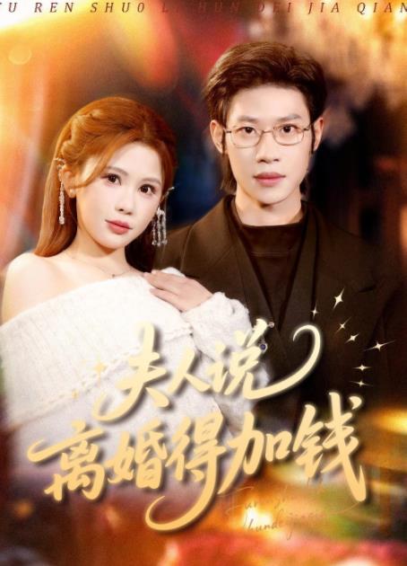 夫人說離婚得加錢海報
