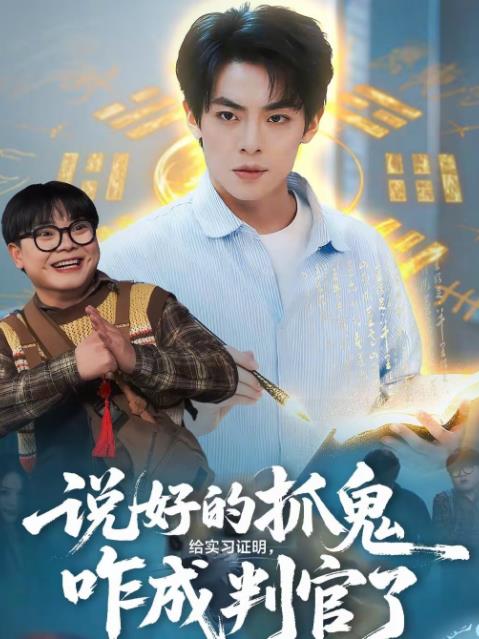 說好的抓鬼給實習證明,咋成判官了海報