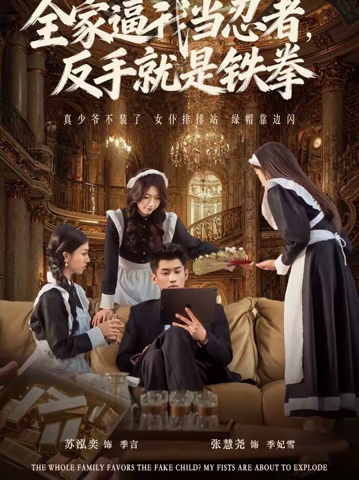 全家逼我當忍者反手就是鐵拳海報