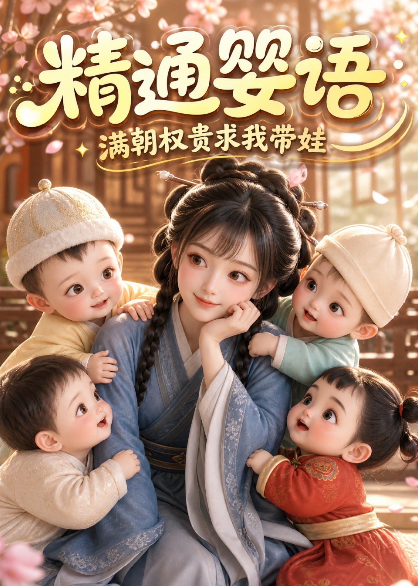精通嬰語滿朝權貴求我帶娃海報