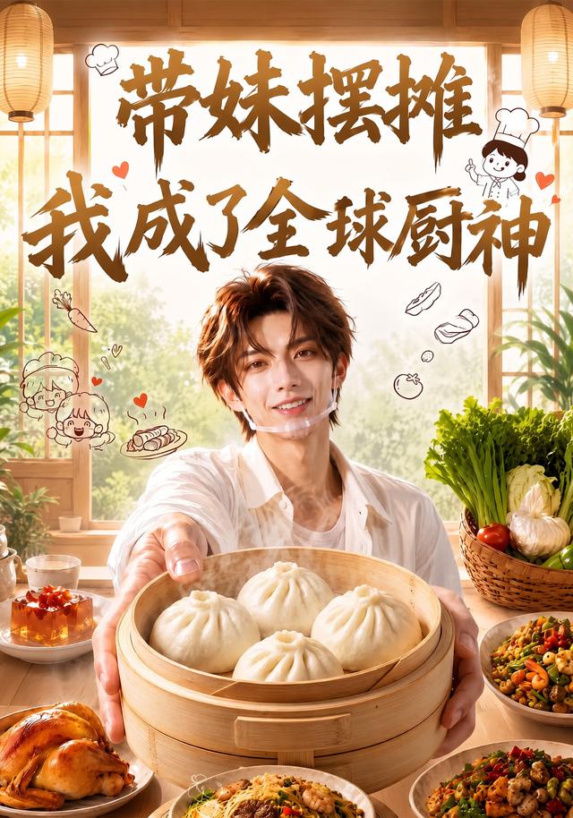 帶妹擺攤,我成了全球廚神海報
