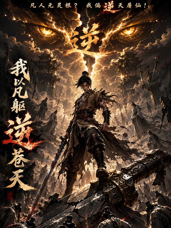 我以凡軀逆蒼天海報