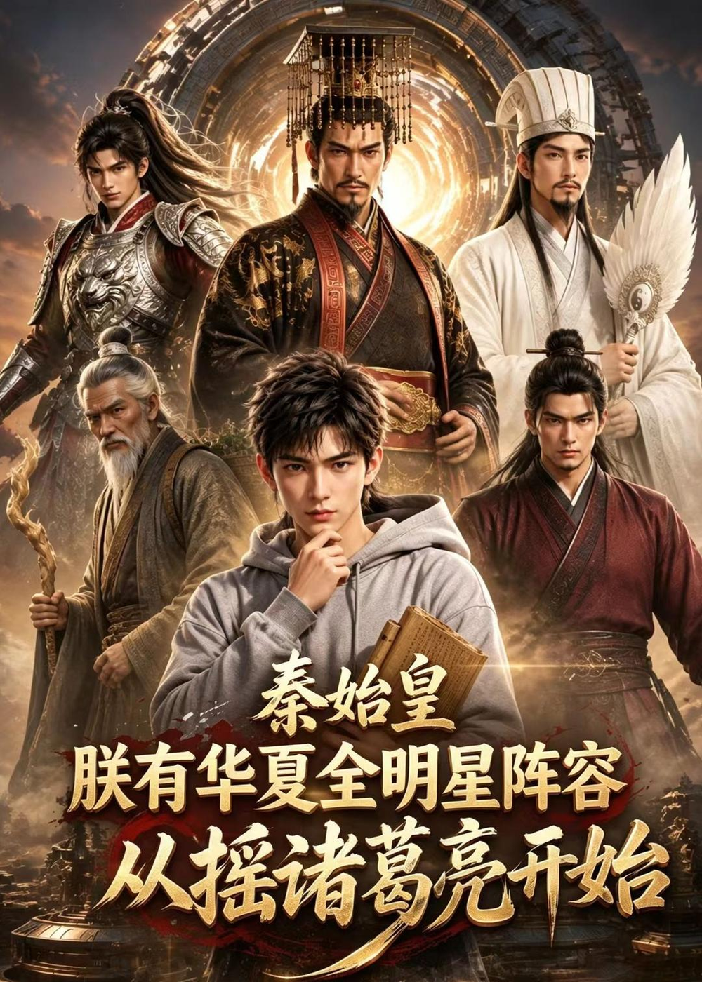 秦始皇朕有華夏全明星陣容從搖諸葛亮開始海報