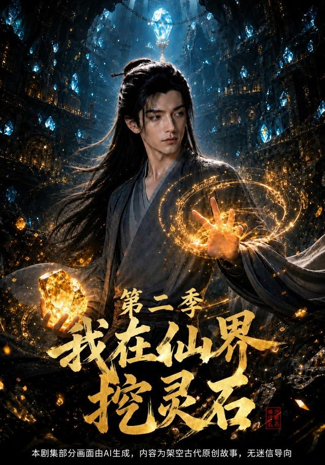 我在仙界挖靈石海報