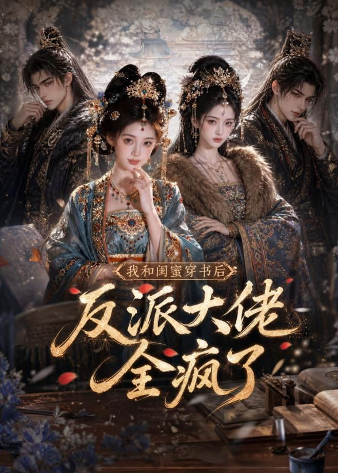 我和閨蜜穿書後,反派大佬全瘋了海報