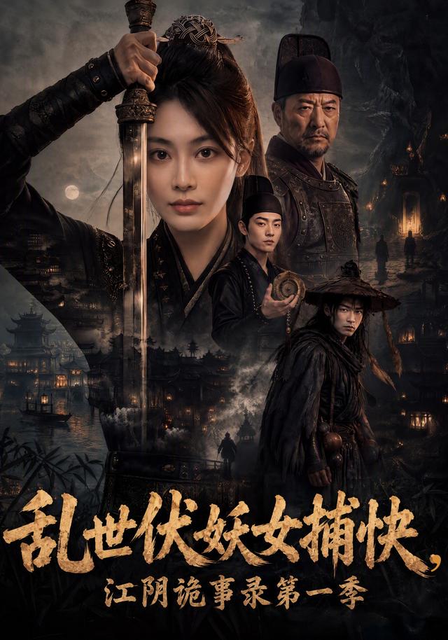 亂世伏妖女捕快,江陰詭事錄海報