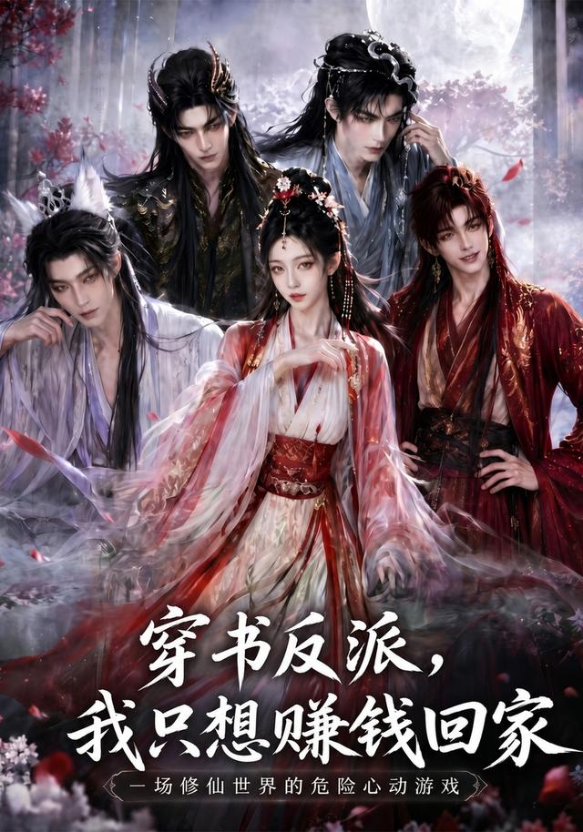 穿書反派,我只想賺錢回家海報