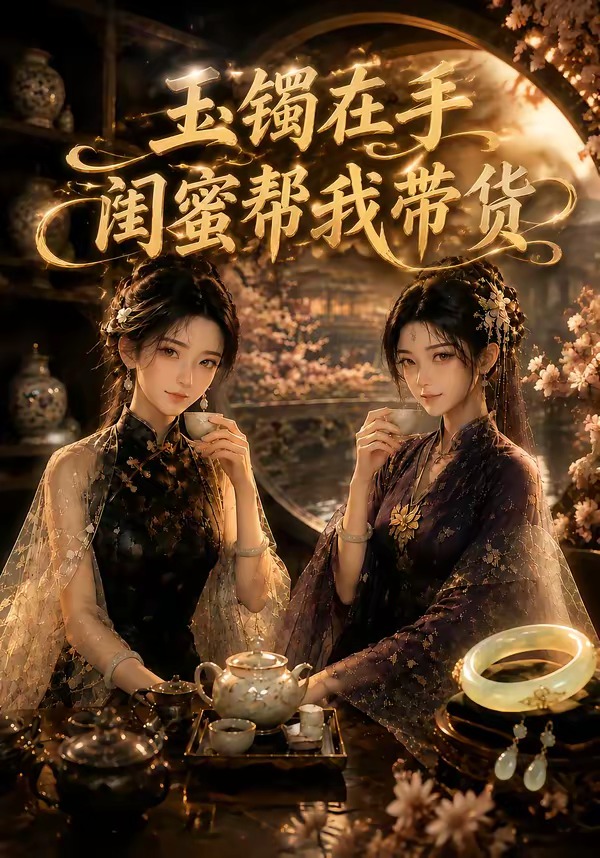 玉鐲在手閨蜜幫我帶貨海報