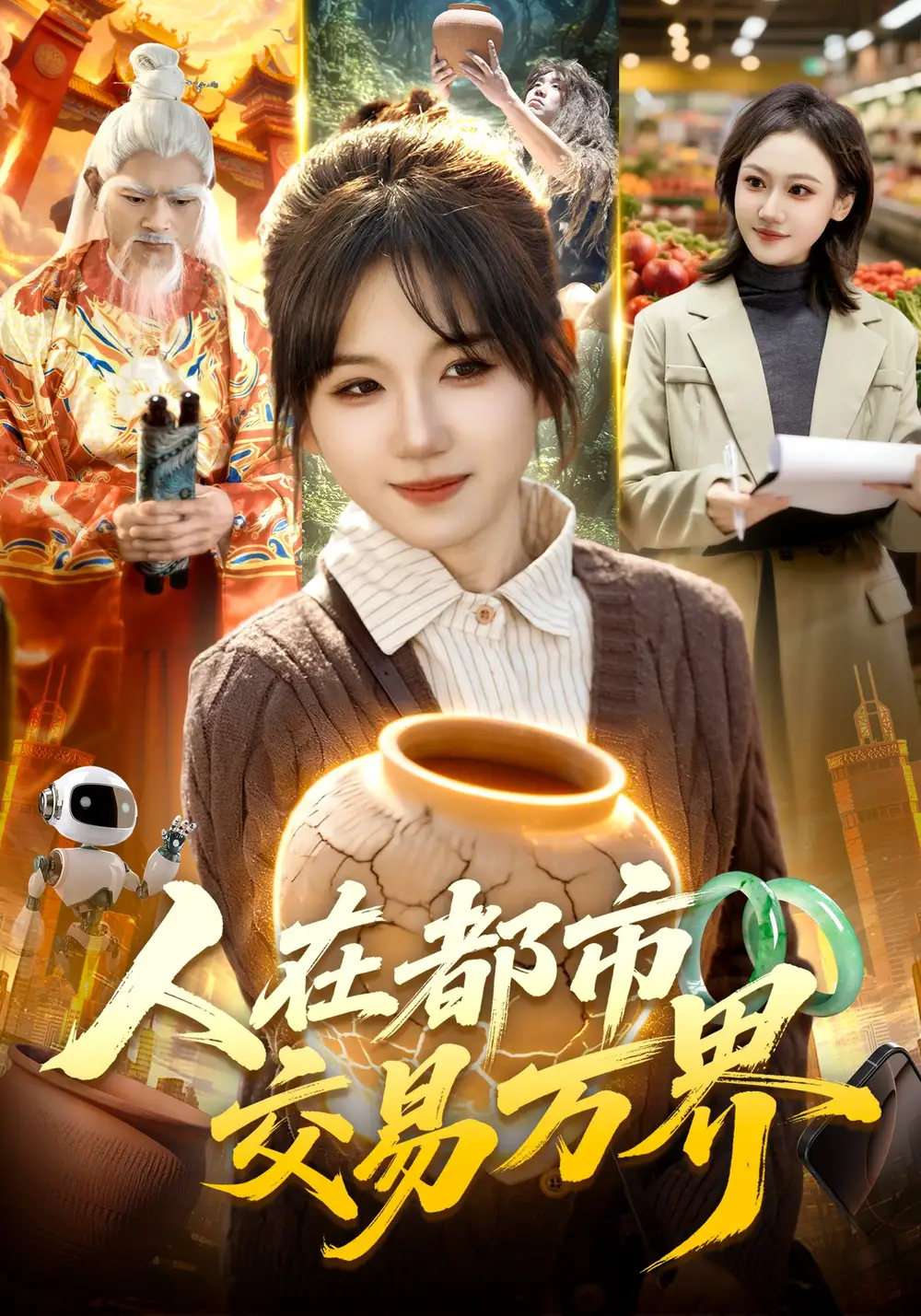 人在都市交易萬界海報