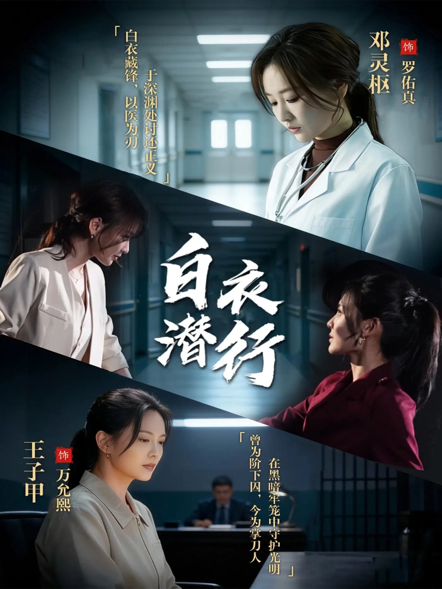 白衣潛行海報