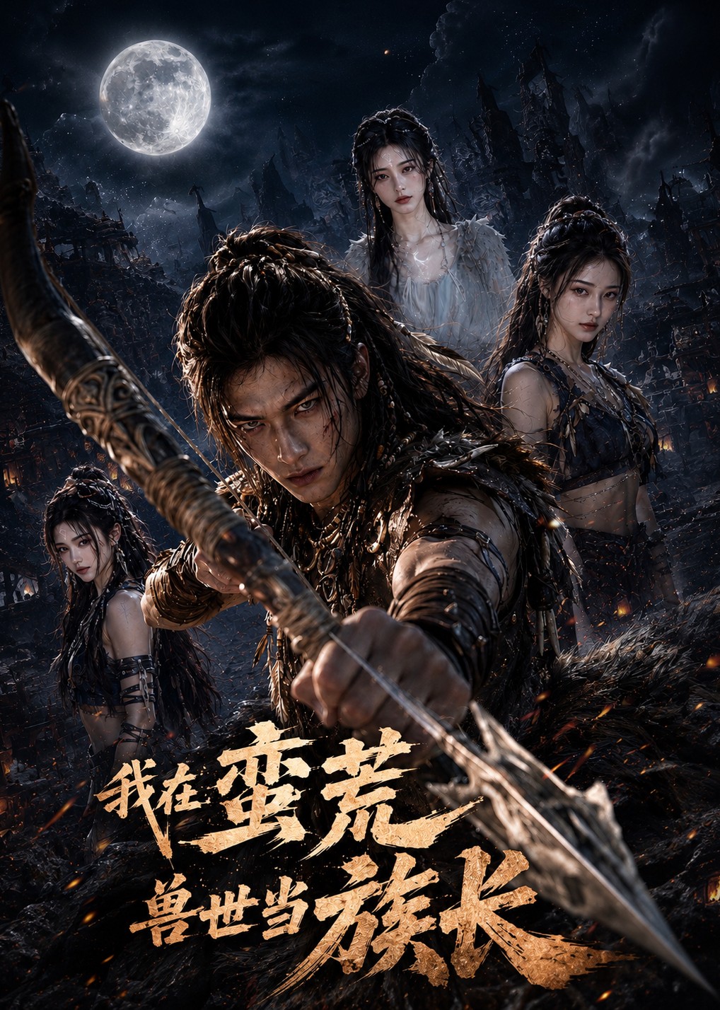 我在蠻荒獸世當族長海報