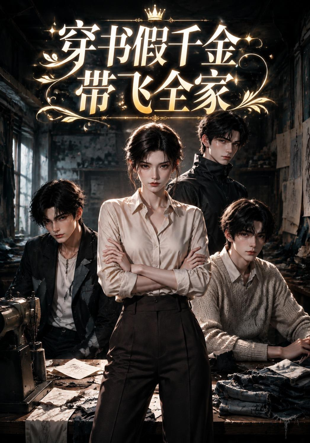 穿書假千金帶飛全家海報