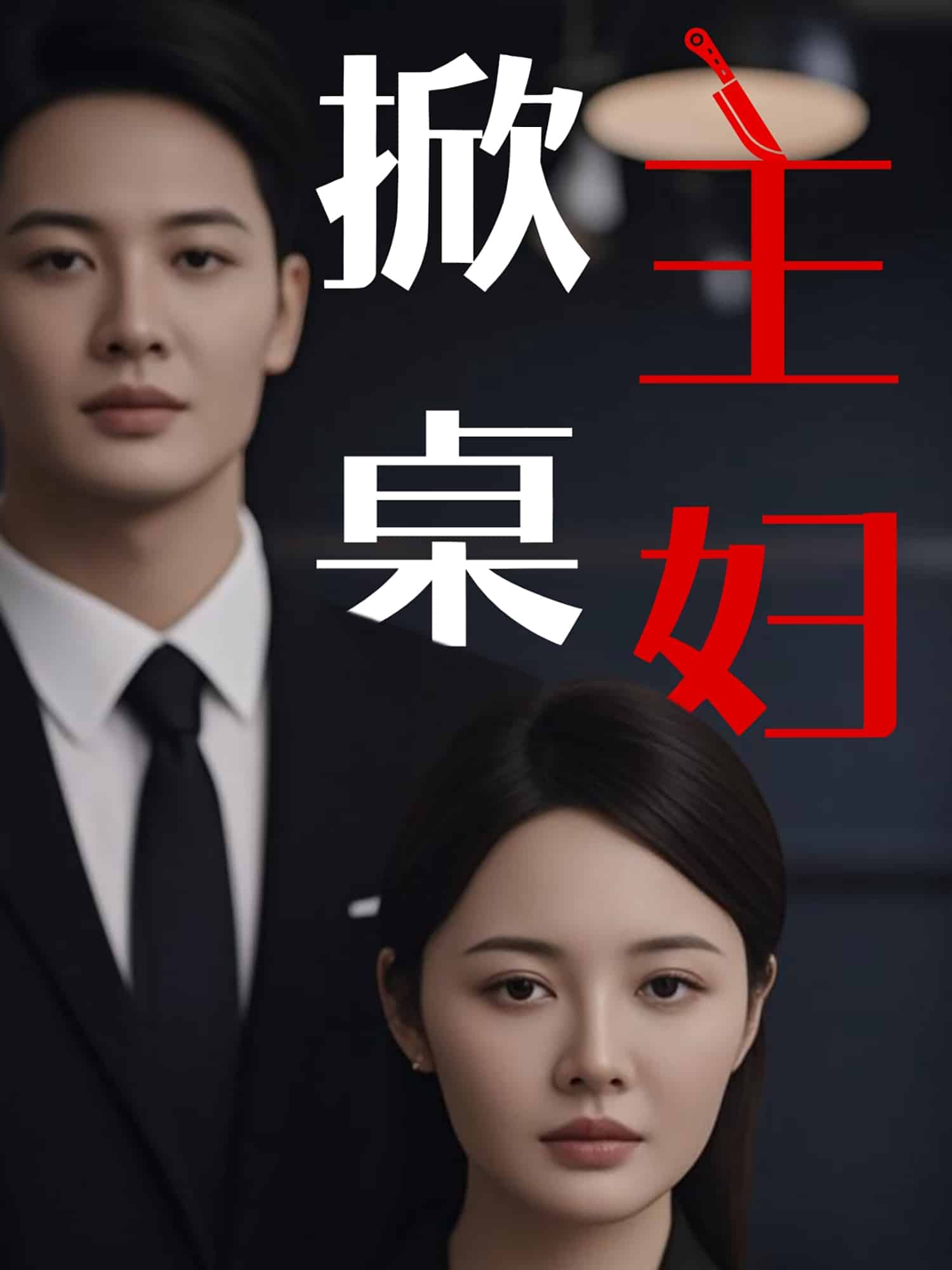 掀桌主婦海報