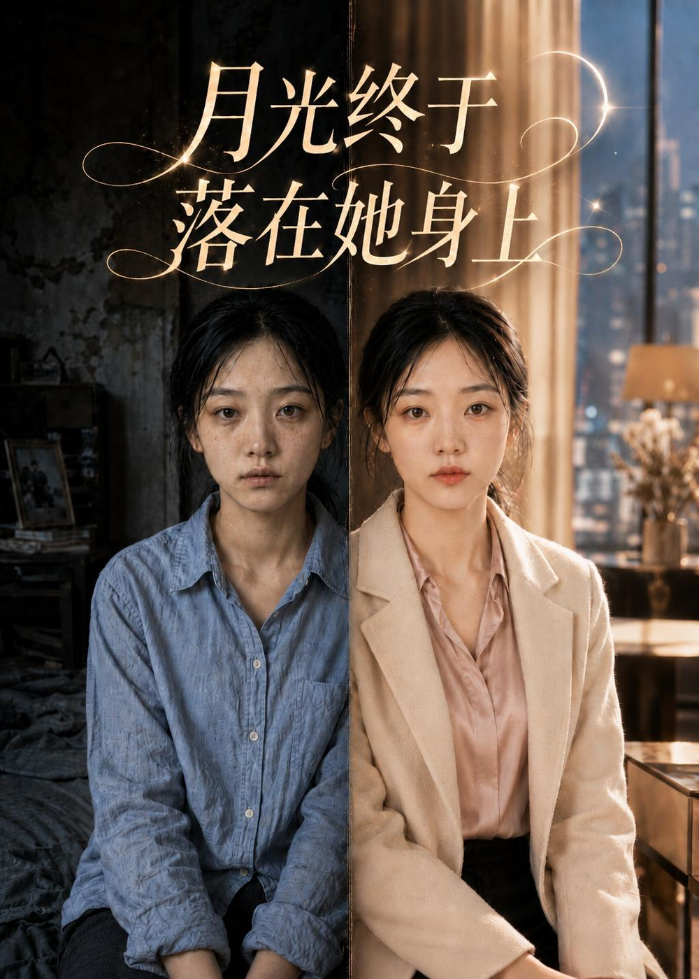 月光終於落在她身上海報