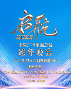 中央廣播電視總檯跨年晚會海報