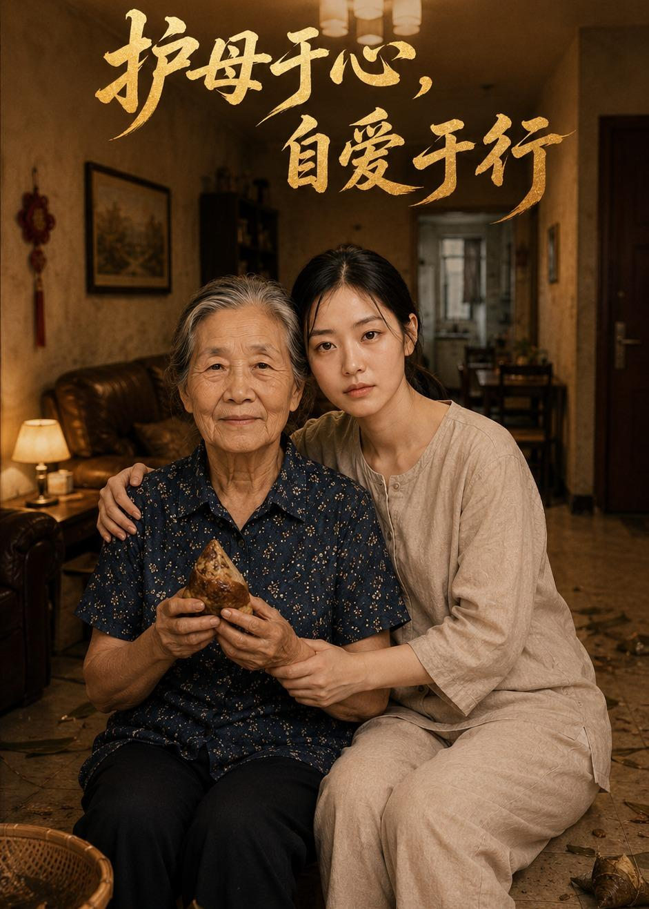 護母於心,自愛於行海報