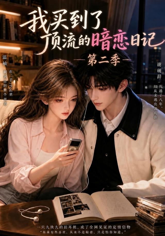 我買到了頂流的暗戀日記海報