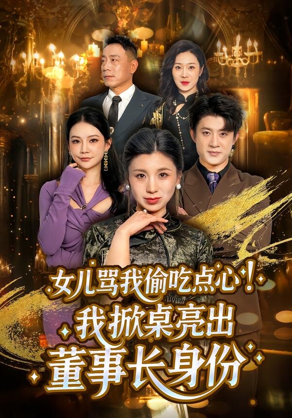 女兒罵我偷吃點心,我掀桌亮出董事長身份海報