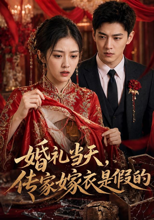 婚禮當天,傳家嫁衣是假的海報