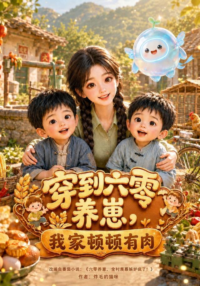 穿到六零養崽,我家頓頓有肉海報