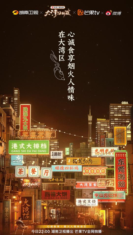 大灣仔的夜衛視版海報