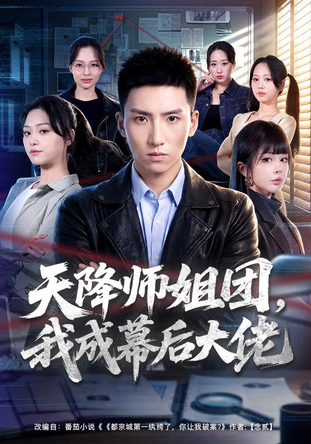 天降師姐團,我成幕後大佬海報