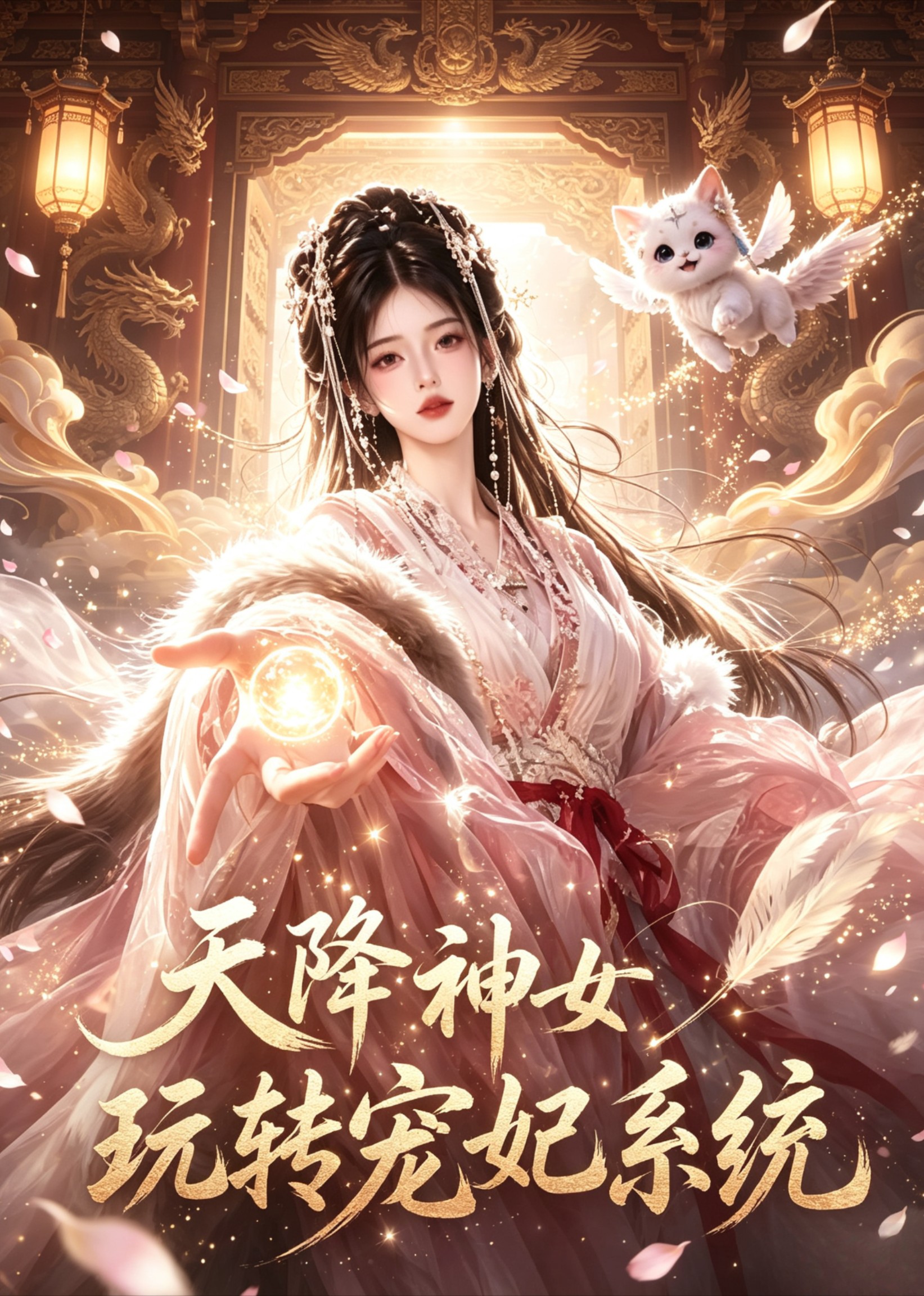 天降神女玩轉寵妃系統海報