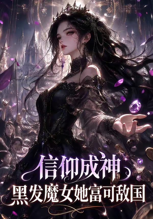 信仰成神,黑髮魔女她富可敵國海報