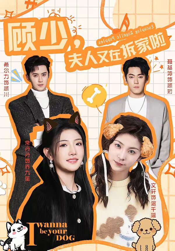 顧少,夫人又在拆家啦海報