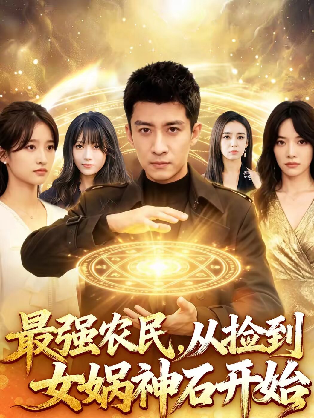 最強農民,從撿到女媧神石開始海報