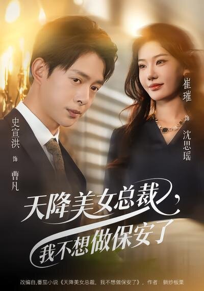 天降美女總裁,我不想做保安了海報