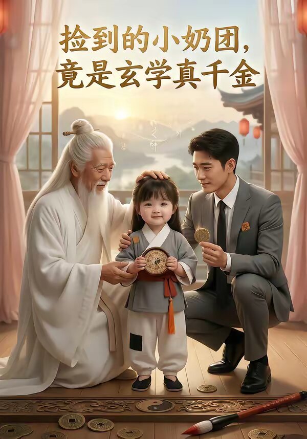 撿到的小奶團,竟是玄學真千金海報