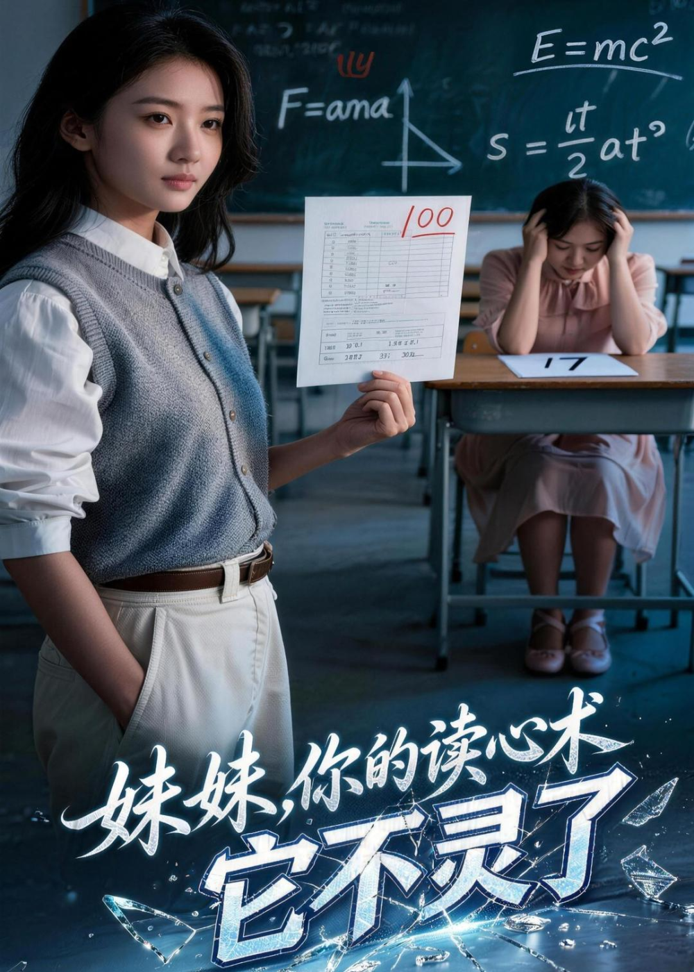 妹妹,你的讀心術它不靈了海報