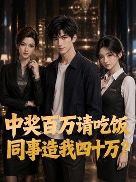 中獎百萬請吃飯,同事造我四十萬?海報