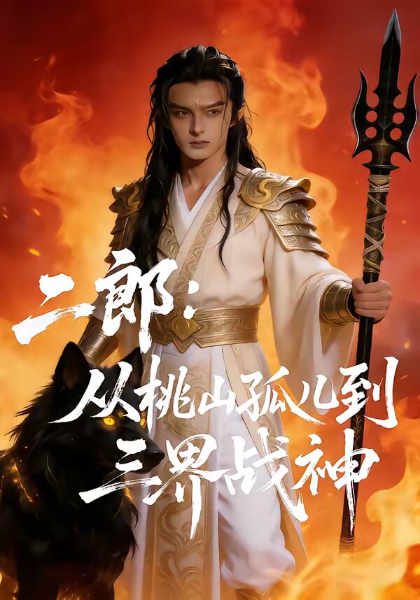 二郎從桃山孤兒到三界戰神海報