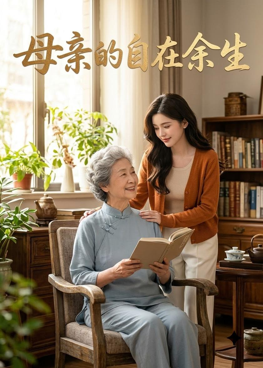 母親的自在餘生海報
