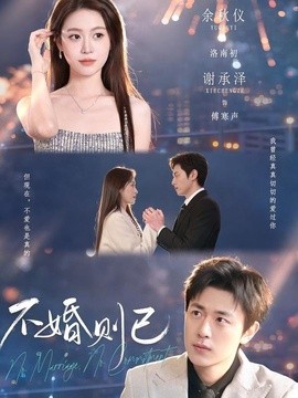 不婚則已海報