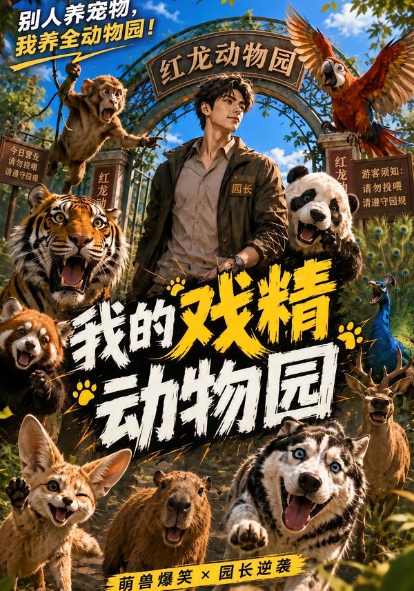 我的戲精動物園海報