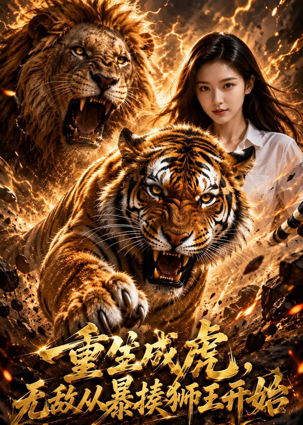 重生成虎,無敵從暴揍獅王開始海報