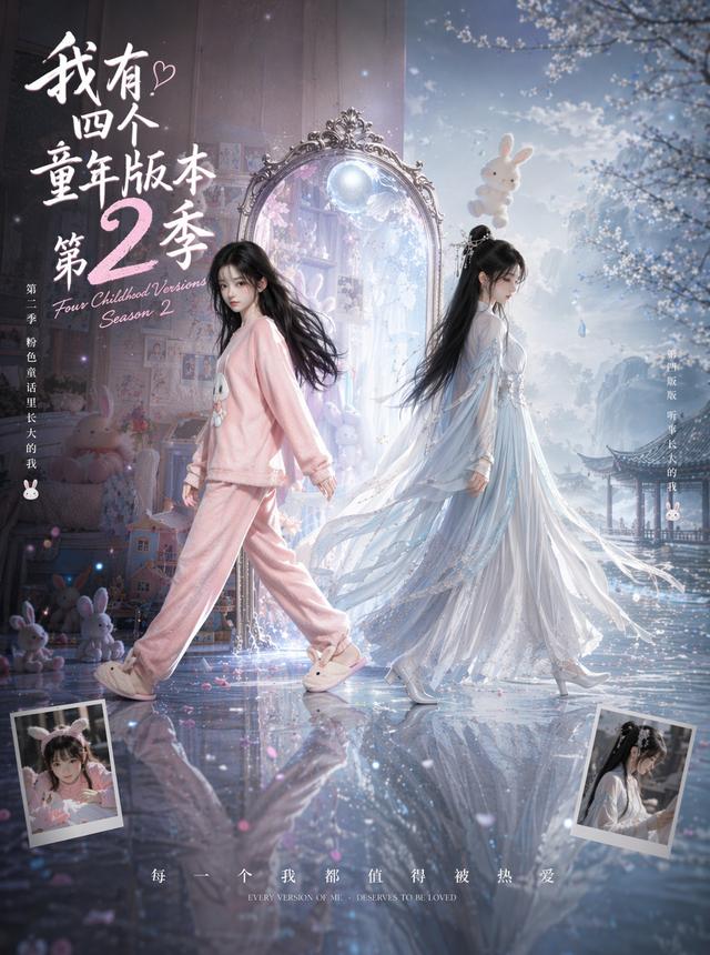我有四個童年版本海報