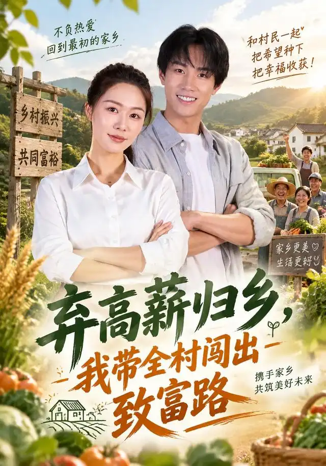 棄高薪歸鄉,我帶全村闖出致富路海報
