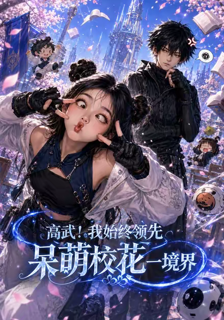 高武!我始終領先呆萌校花一境界海報