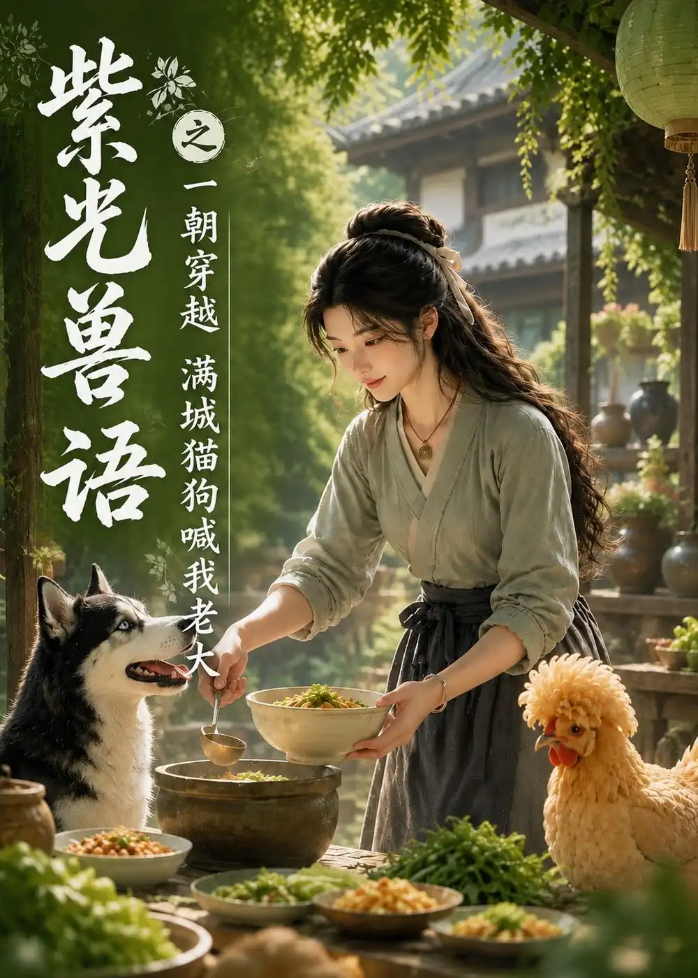 紫光獸語之一朝穿越滿城貓狗喊我老大海報